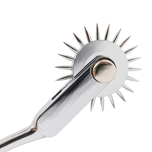 Wartenberg Pinwheel Pince en acier inoxydable à tête unique Source d'alimentation manuelle Base d'instrument chirurgical sensoriel neurologique - Product Image 1