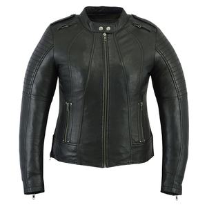 Veste en cuir véritable de haute qualité, de marque de créateur personnalisée, longue et fine, col montant, col rabattu, fermeture éclair pour hommes - Product Image 1