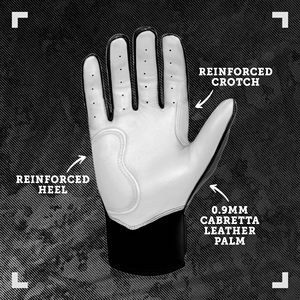 Uso de prendas de vestir para guantes de bateo de béisbol y softbol de alta calidad Guantes de cuero genuino Servicio ODM y OEM Guantes de bateo de béisbol - Product Image 4
