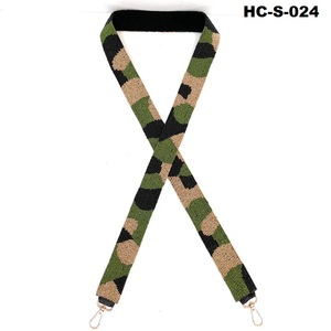 Sangle de sac à main en perles de rocaille élégante et durable accessoire décoratif de ceinture en métal au toucher doux pour les femmes accessoire de sac à main de mode - Product Image 2