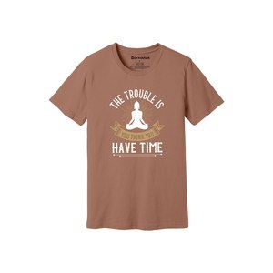 Camiseta informal de algodón 100% con impresión de temas de Buda en 3D, 12 opciones de color, 160-180, colocación de diseño personalizable GSM pesado - Product Image 2