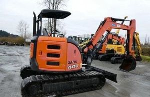 Miniexcavadora Usada Hitachi ZX40U-5B con Motor y Caja de Cambios, Sistema Hidráulico KYB, Capacidad de Cucharón de 2.6m - Precio Bajo en Venta - Product Image 3