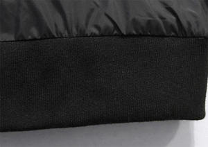 Chaqueta de bombardero hecha a medida para hombre último estilo Slim Fit Stand Collar ligero impermeable Casual chaqueta de gran tamaño tela de lona - Product Image 6