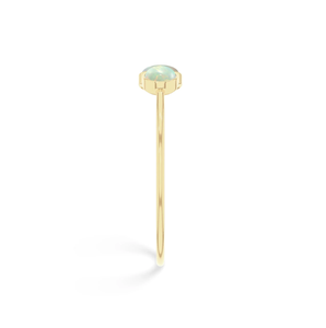 18K Solid <b>Gold</b> Plated High Finish Trendy Adjustable Ethiopian <b>Opal</b> Twister <b>Bracelet</b> Oval Cab Bezel Setting Handmade Unisex - Product Image 4