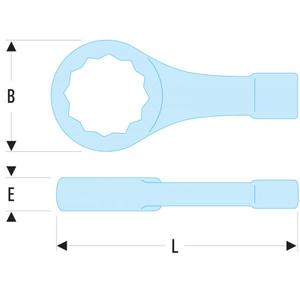ประแจบล็อกหกเหลี่ยมเฟคอม เมตริก - Product Image 2