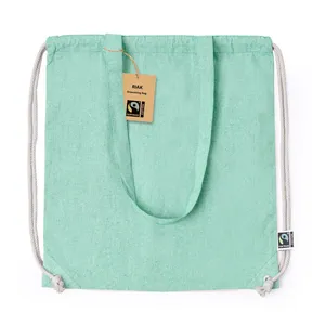 Borse Promozionali Sostenibili Riak Fairtrade, Borsa per Gadget Certificata Fair Trade - Product Image 2