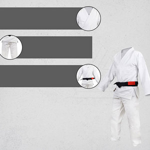 Uniforme de Judo de Alta Calidad con Nuevo Diseño, Logotipo Personalizado, Ropa de Artes Marciales, 100% Algodón, Ligero, Transpirable, Unisex para Adultos - Product Image 5