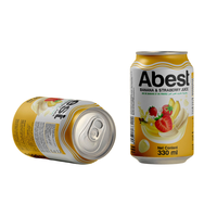 OEM ODM Abest Kersen Sap Laag Koolhydraat Alu Blik 330ml 24-pack Groothandel Drank met Vietnamese Smaak