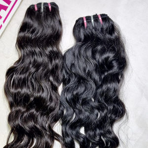 ผมต่อ Jerry Hairs คุณภาพสูง 100% ผมแท้แบบเรมี่ ไม่ผ่านการแปรรูป แบบเส้นเดี่ยว ลอนธรรมชาติ สีดำธรรมชาติ - Product Image 2