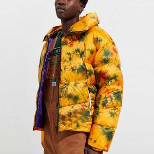 Veste matelassée pour hommes Manteau d'hiver imperméable à capuche, léger et élégant, durable et décontracté. - Product Image 1