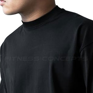 Top Design hommes Boxy Fit T-Shirts avec Logo personnalisé 2025 dernière conception hommes nouveauté coupe ample imprimé T-Shirt pour hommes - Product Image 5
