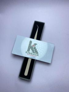 Ensemble de pinces à épiler pour extensions de cils, revêtement en poudre isolant longue durée, luxe, vente chaude, avec boîte de protection disponible dans notre installation - Product Image 5