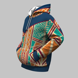 Fabrication sur mesure, design personnalisé, sweat-shirts à capuche pour hommes, vente chaude d'hiver, décontractés, 100% coton, uni, à capuche, polaire, poche, coupe régulière - Product Image 2