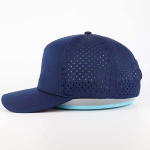 Casquette de camionneur unisexe en toile robuste, respirante/imperméable, ventilation intégrale en maille, construction légère, réglable pour l'aventure - Product Image 4