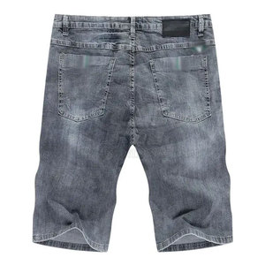 2026 Casual Men's <b>Jeans</b> Shorts 100% Cotton Mid Waist Quick Dry Custom Logo Best Selling for Online Sale - Product Image 2