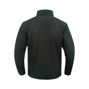 Veste à capuche d'hiver unisexe décontractée en crochet avec fermeture éclair personnalisée, coupe-vent, imperméable, en toile souple, doublée de coton - Product Image 5