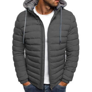 Veste matelassée en toile coupe-vent, dernier design, prix de gros, respirante, séchage rapide, style urbain, personnalisable en usine - Product Image 4
