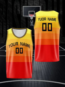 ชุดเสื้อบาสเก็ตบอลผ้าตาข่ายสำหรับผู้ชายชุดเครื่องแบบไร้ตะเข็บสำหรับเล่นกีฬาฤดูร้อน - Product Image 3