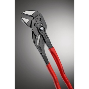 KNIPEX 300mm Pliers Wrench Black Atramentized 68mm <b>Clamping</b> Width Plastic Coated - Product Image 6