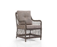 Ensemble de meubles de jardin en rotin de qualité supérieure, moderne, fabriqué en Turquie, avec structure en aluminium miniature
