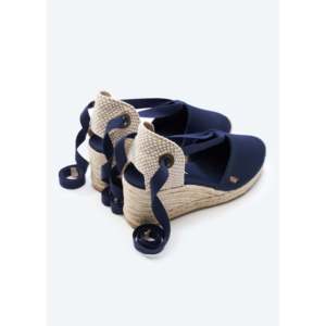 Sandali con zeppa Espadrille in tela Escala - Product Image 5