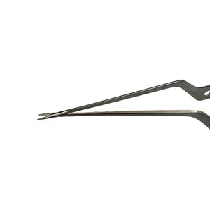 Services OEM ODM disponibles, ciseaux Yasargil manuels réutilisables, certifiés CE, certifiés ISO13485, argent, usage chirurgical général, qualité supérieure - Product Image 6