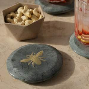 Sous-verres en pierre grise de meilleure qualité Tapis de table de style classique pour le thé, la maison et la cuisine Décoration de la maison Vente en gros - Product Image 4