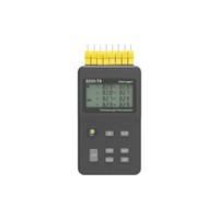 S220 USB LCD 8 multicanaux Thermocouple Thermomètre Température Enregistreur de données pour mesurer la température de-200 à 1800