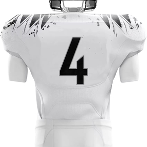 Conjunto de uniforme de camiseta de fútbol americano personalizable 2025-Diseño de equipo nacional de manga corta transpirable - Product Image 3