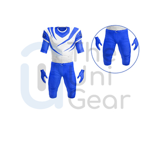 Uniforme de fútbol americano personalizado para hombres y mujeres, camisetas de manga corta y camisetas de equipo de alta demanda, pantalones al por mayor - Product Image 3