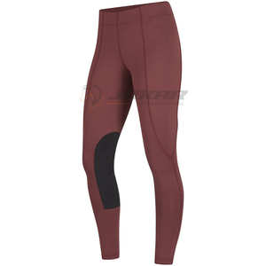 Medias ecuestres de tela de tacto suave para mujer, cintura alta, cómodas, ajuste seguro, perfectas para el entrenamiento de equitación y todos los días - Product Image 4