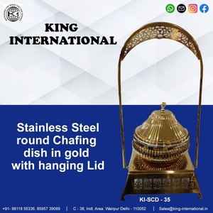 Equipement de cuisine pour restaurant Chauffe-plats Chafing Pure Gold chauffe-plats hydrauliques pour hôtellerie restauration - Product Image 6