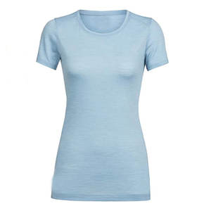 Camisetas Lisas de Algodón al por Mayor Personalizadas, Estilo Nuevo de Verano, Camisetas Lisas de Manga Corta para Mujer - Product Image 6