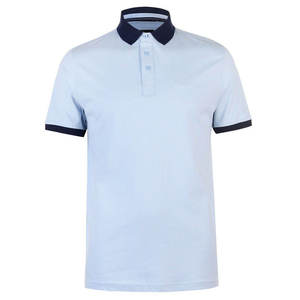 Polo tricoté respirant pour hommes de taille plus personnalisé en coton de qualité supérieure à manches courtes tenue décontracté au travail avec logo personnalisé OEM - Product Image 6