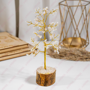 Proveedor de Cuarzo Cristal al por Mayor, Árbol de Piedras Preciosas Auténticas con 100 Fragmentos de Cristal para Decoración del Hogar y Regalos - Product Image 5