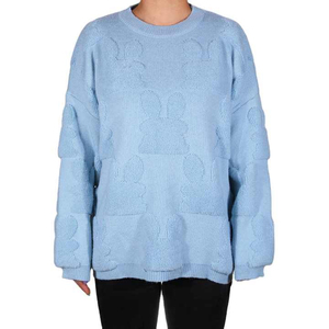 Pull en molleton 100% coton léger à manches longues décontracté d'hiver pour femmes de haute qualité respirant - Product Image 1