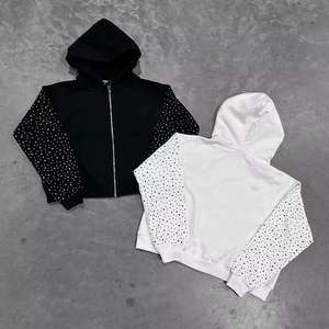 เสื้อฮู้ดแบบสวมศีรษะน้ำหนักมากสำหรับผู้ชายเสื้อฮู้ดแบบเรียบ Y2k แบบสั่งทำโลโก้ได้ - Product Image 2