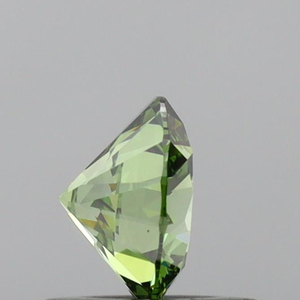Diamant CVD de laboratoire certifié IGI, taille ronde brillante, 0,50 carat, couleur vert fantaisie, diamant en vrac exquis pour bijoux - Product Image 5