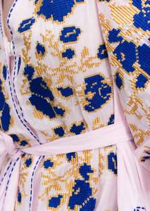 Mujeres Sexy cuello en V profundo lentejuelas bordadas vestidos de fiesta malla Mini vestido globo manga lentejuelas vestido nueva colección bordado - Product Image 4