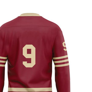 Vente en gros de maillots de hockey sur glace, dernière conception personnalisée, logo personnalisé, entraînement de sports de plein air, vêtements de sport, maillots de hockey sur glace - Product Image 6