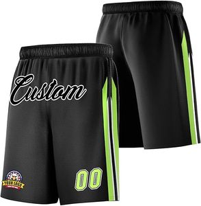 Pantalones Cortos de Baloncesto Personalizados HIC de 150 g/m², Doble Capa, Transpirables, Ropa Deportiva para Hombre, Unisex, Fabricante Mayorista OEM ODM - Product Image 2