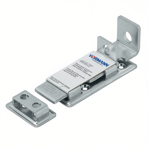 สลักนิรภัยเหล็กชุบสังกะสีสีน้ำเงิน VORMANN ความยาว 48 มม. กว้าง 120 มม. สำหรับตู้เก็บของ - Product Image 3