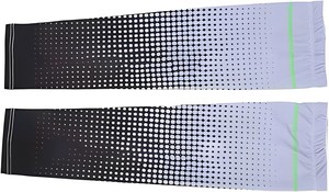 Custom Sports <b>Arm</b> <b>Sleeve</b> for Driving Fishing Quick Dry Compression <b>Cover</b> with Black White Latest Design Protective Equipment - Product Image 4