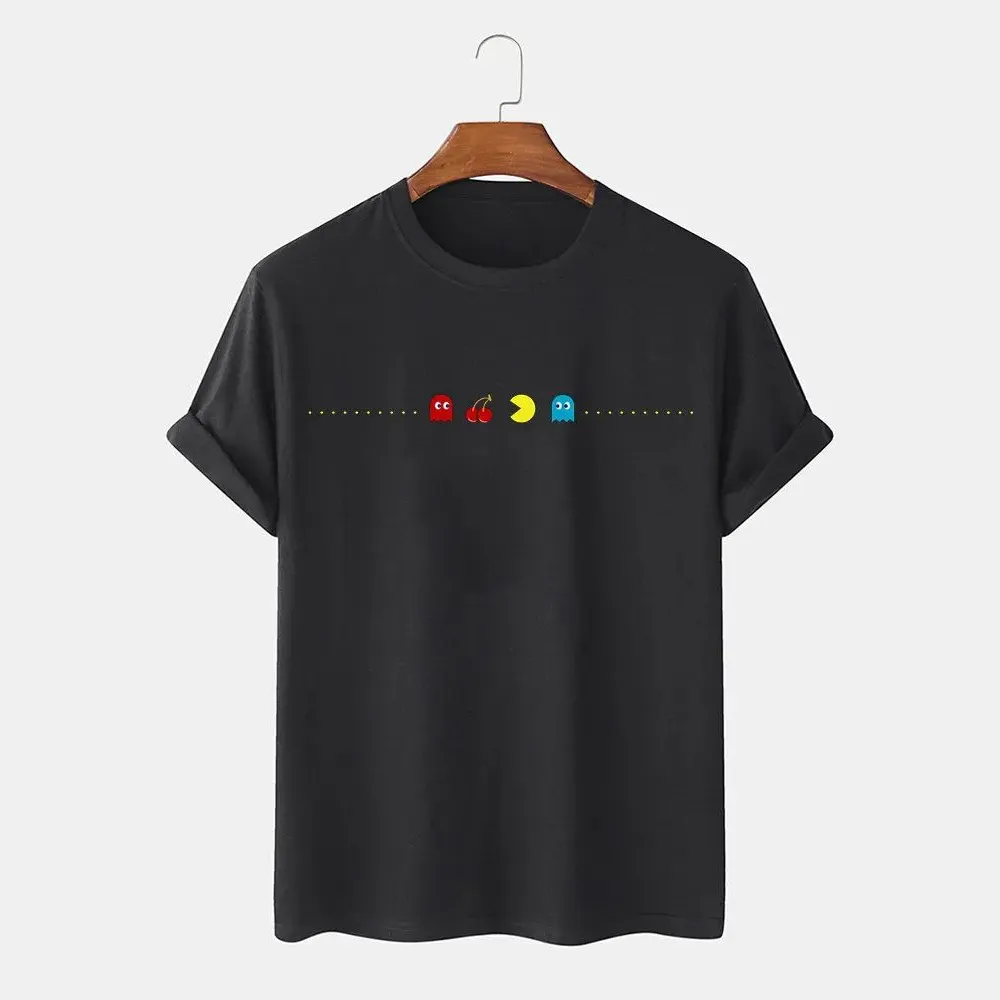 2024ブランド綿100% メンズ半袖Tシャツカスタムフルロゴプリント低価格Tシャツメンズ