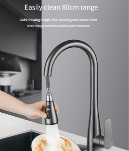 <span class=keywords><strong>Robinet</strong></span> de cuisine à <span class=keywords><strong>double</strong></span> <span class=keywords><strong>sortie</strong></span> en alliage de zinc moins cher <span class=keywords><strong>robinet</strong></span> extractible d'eau chaude et froide adapté aux éviers - Product Image 6