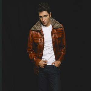 Vestes en cuir tendance pour l'hiver, hommes et femmes, décontractées, élégantes, en cuir véritable, écologiques, respirantes, confortables, de qualité supérieure - Product Image 5