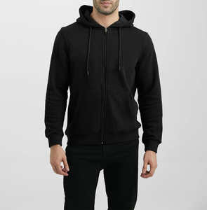 Sudadera con Capucha y Cremallera para Hombre, Estilo Deportivo, Holgada, de Algodón y Poliéster, Chaqueta Deportiva con Cremallera, Ropa de Moda con Capucha para Otoño - Product Image 4
