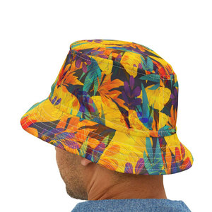 Casual Wear Durable Sublimation <b>Bucket</b> <b>Hats</b> New Style Adult 100% Cotton Custom Made Sublimation <b>Bucket</b> <b>Hats</b> - Product Image 5