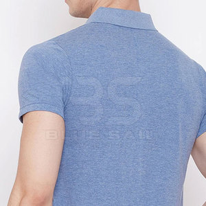 T-shirt polo durable pour hommes 100% coton avec tissu respirant pour uniforme d'équipe sportive et usage quotidien T-shirt polo pour hommes en gros - Product Image 6