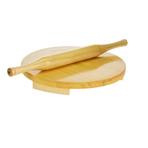 Most Popular Factory Wholesale Silicone <b>Rolling</b> <b>Pin</b> with Wooden Handle Kitchen Wooden <b>Rolling</b> <b>Pin</b> Baking Tool - Product Image 1